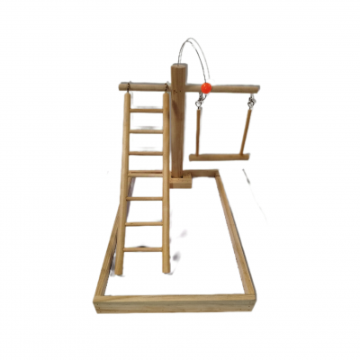 aire de jeux bois